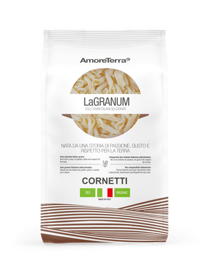 Cornetti tradizionale "LaGranum" - artigianale, BIO, grano italiano 500g. - AmoreTerra shop