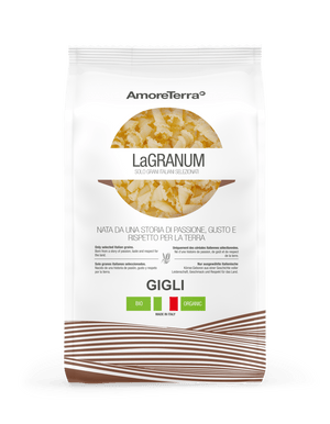 Gigli tradizionale "LaGranum" - artigianale, BIO, grano italiano 500g. - AmoreTerra shop