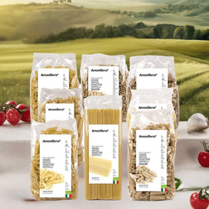 Kit Degustazione | Pasta Senatore Cappelli Bio | 12 Formati Misti | 6 Kg - AmoreTerra shop