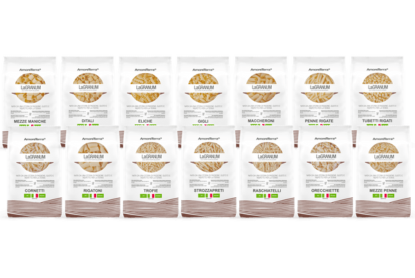 Strozzapreti tradizionale "LaGranum" - artigianale, BIO, grano italiano 500g. - AmoreTerra shop