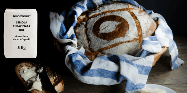 Semola Rimacinata di grano duro | Varietà Senatore Cappelli | BIO | 5 Kg