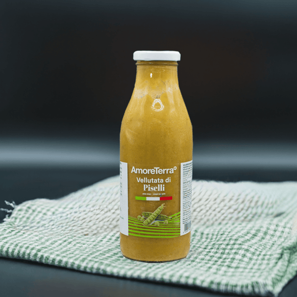 Vellutata bio | Piselli e carota | 500 ml | AmoreTerra - AmoreTerra shop