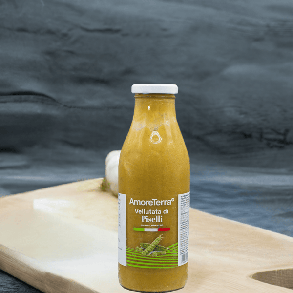 Vellutata bio | Piselli e carota | 500 ml | AmoreTerra - AmoreTerra shop