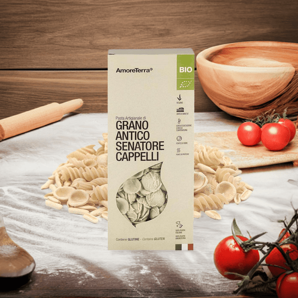 Orecchiette di Senatore Cappelli - artigianale, BIO, grani antichi 500g. - AmoreTerra shop