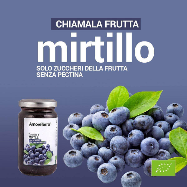 Offerta 6 Pz. Composta Mirtilli BIO, no pectina|AmoreTerra €23.68 AmoreTerra
