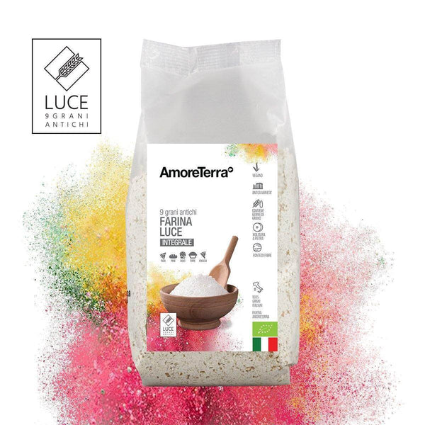 Farina Luce® 9 grani antichi, integrale Bio | AmoreTerra €2.3 AmoreTerra