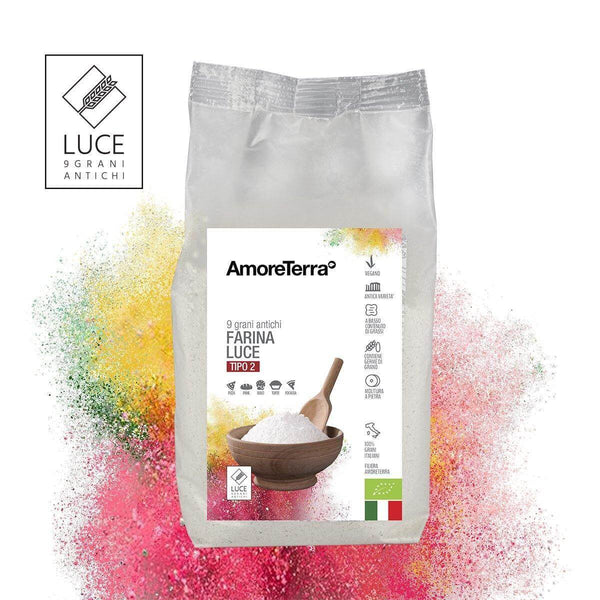 Farina Luce® 9 grani antichi, Tipo 2, Bio | AmoreTerra €2.3 AmoreTerra