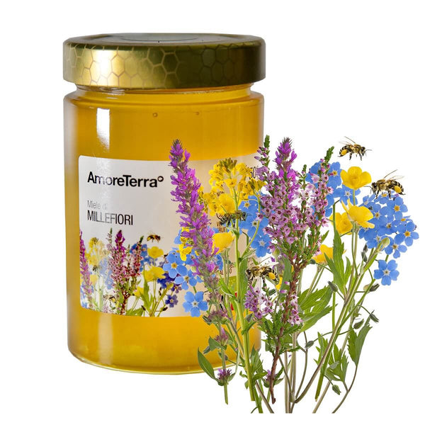Miele crudo di Millefiori BIO | AmoreTerra €14.5 AmoreTerra