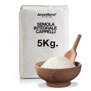 Semola integrale S. Cappelli BIO 5Kg | AmoreTerra €20 AmoreTerra
