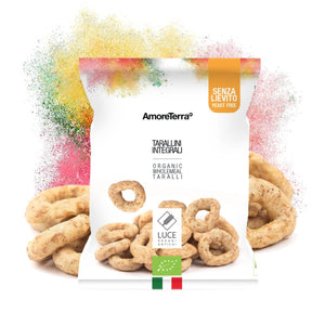 Taralli Luce® 9 cereali, senza lievito BIO 40g | AmoreTerra €1.2 AmoreTerra