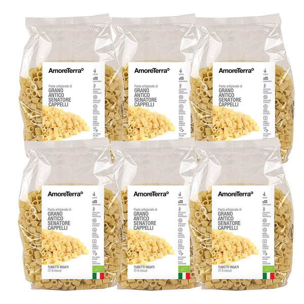 Offerta 3Kg. Tubetti rigati Cappelli, BIO. | AmoreTerra €18.33 AmoreTerra