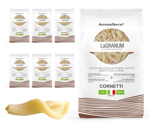 (offre) 6 pièces. Croissants traditionnels "LaGranum" - artisanal, BIO, blé italien 500g.