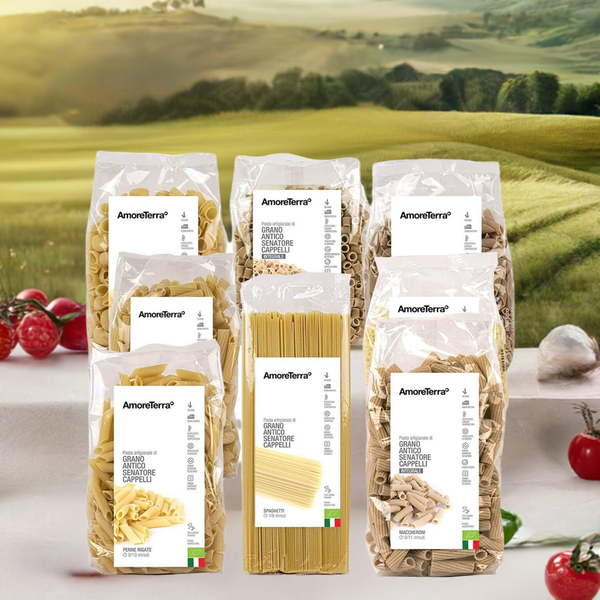 (offer) 12 Pcs. Senatore Cappelli - artisanal, BIO, ancient grains, Italian wheat, slow drying Tot.5Kg.