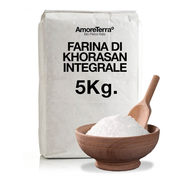 Farina di Korasan integrale Bio 5Kg | AmoreTerra €20 AmoreTerra