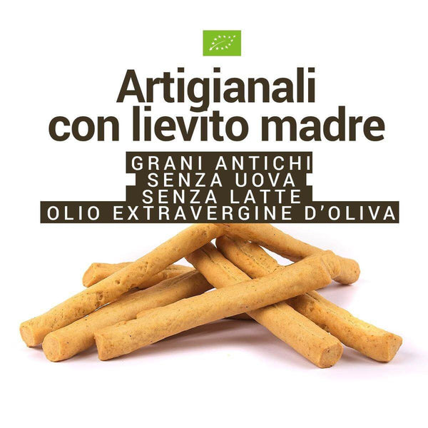 Grissini grano Abbondanza BIO artigianali | AmoreTerra €3.2 AmoreTerra