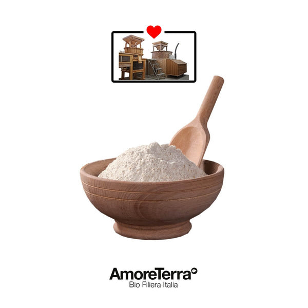 Offre Semoule de blé dur rebroyée BIO 3Kg | Amoreterra €12.69 AmoreTerra