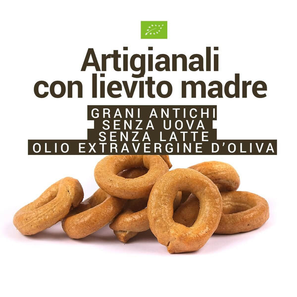 Taralli Khorasan BIO artigianali senza uova | AmoreTerra €3.4 AmoreTerra