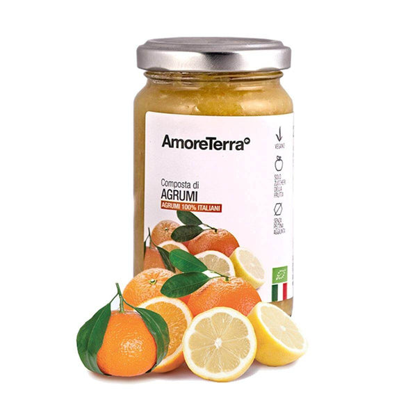 Composta di agrumi bio - tutta frutta no pectina| AmoreTerra €3.6 AmoreTerra