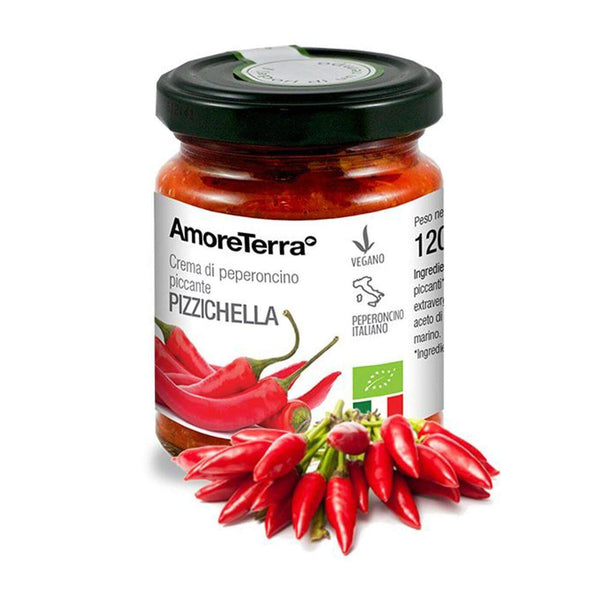 Crème de piment à l'huile d'olive extra vierge biologique|AmoreTerra €2.4 AmoreTerra