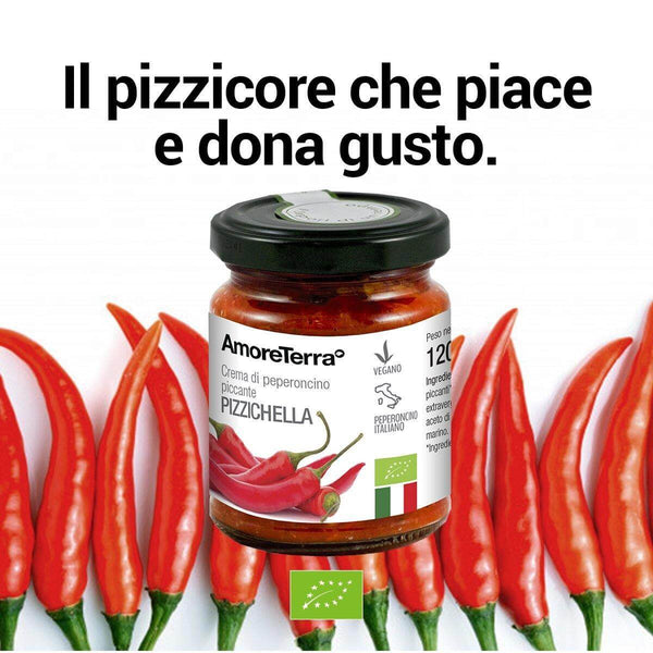 Crème de piment à l'huile d'olive extra vierge biologique|AmoreTerra €2.4 AmoreTerra