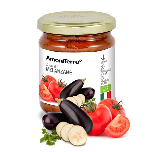 Sugo pronto alle melanzane con olio evo, BIO | AmoreTerra €1.7 AmoreTerra