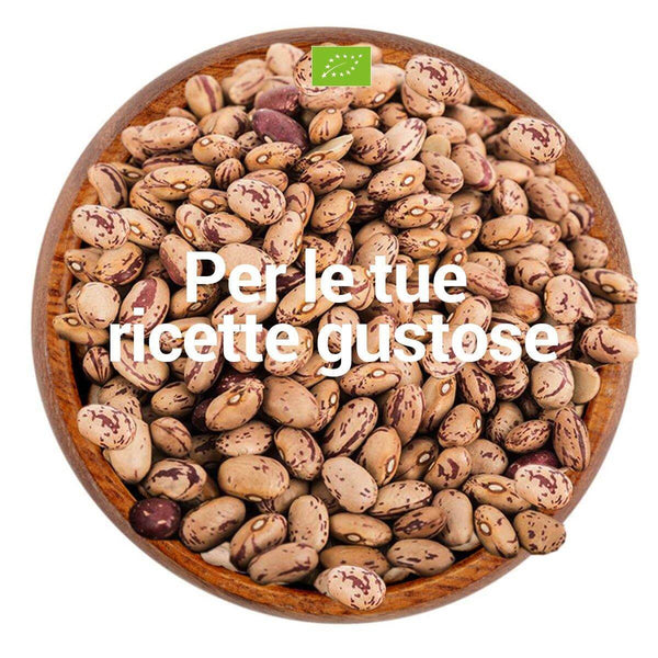 Fagioli Borlotti lessati italiani BIO | AmoreTerra €2.3 AmoreTerra