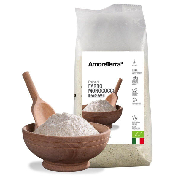 Farina Farro Monococco integrale Bio | AmoreTerra €3.95 AmoreTerra