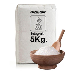 Farina Luce® 9 grani antichi, integrale BIO 5kg | AmoreTerra €20 AmoreTerra