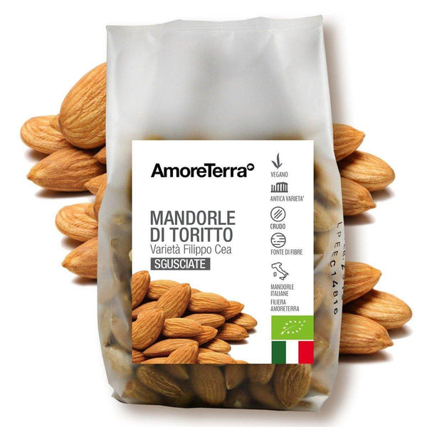 Mandorle di Toritto BIO sgusciate (Slow food) | AmoreTerra €7.9 AmoreTerra