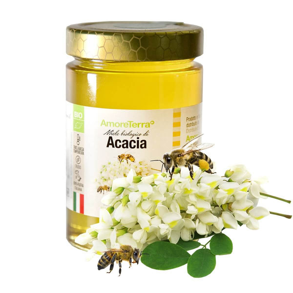 Miele crudo di Acacia BIO 500g | AmoreTerra €16.5 AmoreTerra