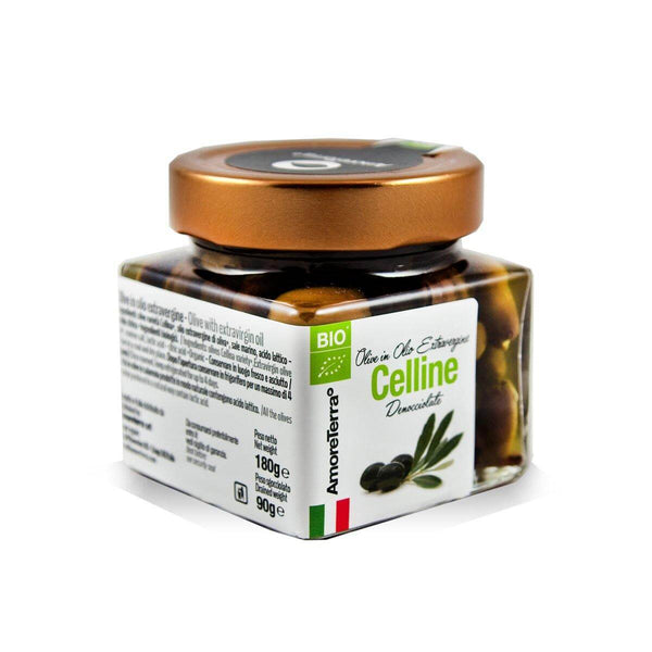 Olive Celline di Nardò denocciolate Bio, Olio EVO|AmoreTerra €8.5 AmoreTerra