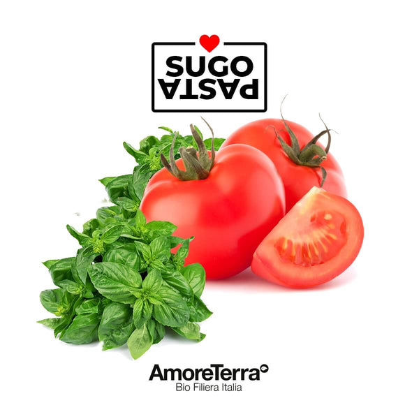 Sugo pronto al basilico con olio extravergine BIO|AmoreTerra €1.7 AmoreTerra