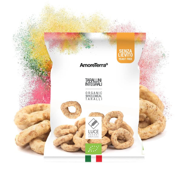 Taralli Luce® 9 cereali, senza lievito BIO 40g | AmoreTerra €1.2 AmoreTerra