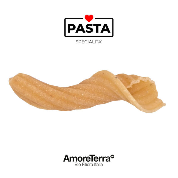 Pasta artigianale Torchietti di ceci italia bio | AmoreTerra €3.25 AmoreTerra