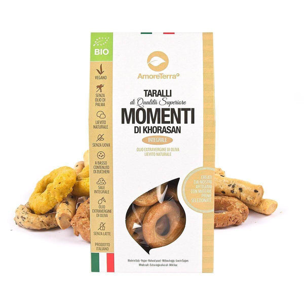 Taralli Khorasan BIO artigianali senza uova | AmoreTerra €3.4 AmoreTerra