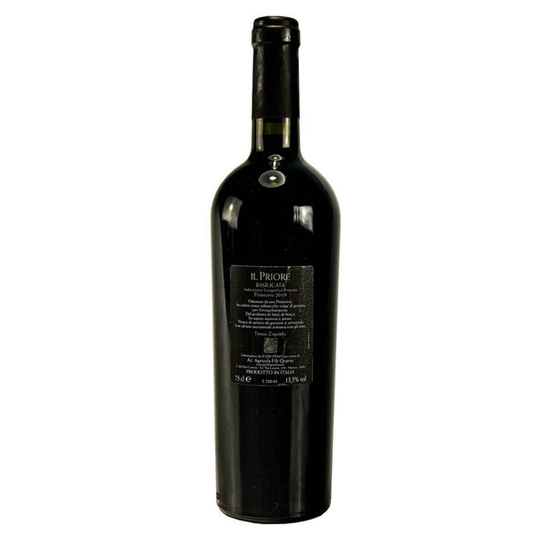 Vino rosso "Il Priore" Primitivo | AmoreTerra €14 Tenute Zagarella